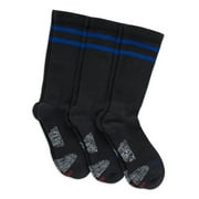 Hanes Men's X-Temp Performance Compression Crew Socks, 3-Pack