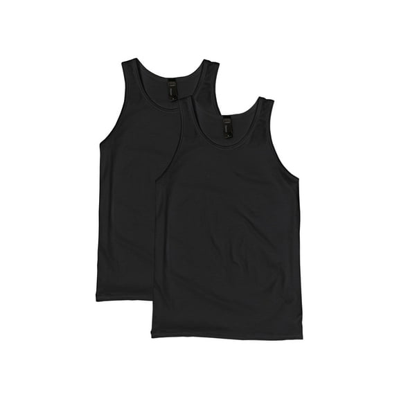 Hanes X-Temp Men's Performance Tank Top, 2-Pack Black 3XL