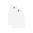 thumbnail image 1 of Hanes X-Temp Men's Performance Tank Top, 2-Pack White L, 1 of 4