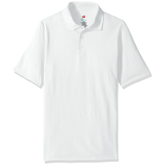 Hanes Men's & Big Men's Pique Polo Shirt, Sizes S-6XL