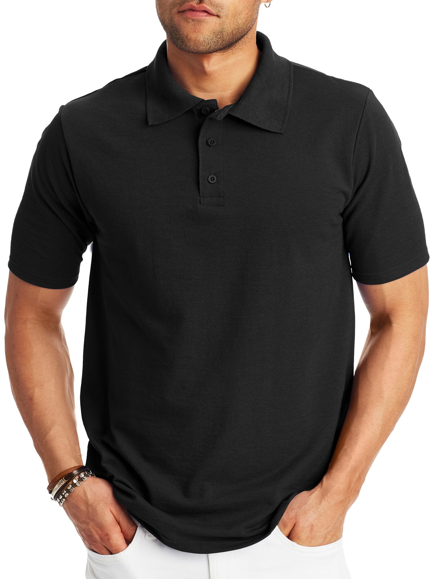 hanes men's x temp performance polo shirt