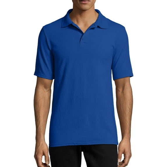 Hanes Men's X-Temp Short Sleeve Pique Polo Shirt