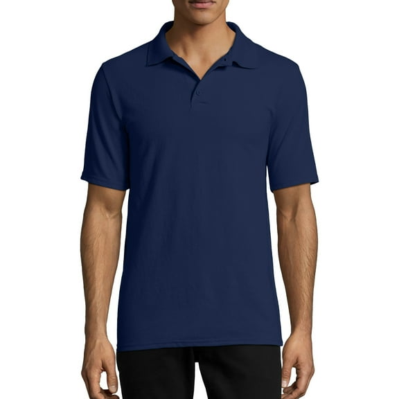 Hanes Men's X-Temp Short Sleeve Pique Polo Shirt