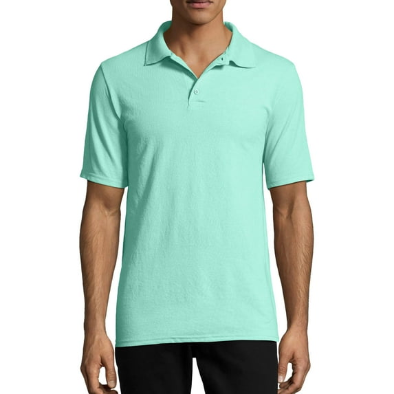 Hanes Men's X-Temp Short Sleeve Pique Polo Shirt