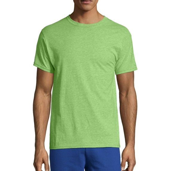 Hanes Performance T-Shirt (H4200) Neon Lime Heather, 3XL