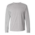thumbnail image 1 of Hanes Men's and Big Men's Authentic Long Sleeve Tee, up to Size 3XL, 1 of 3