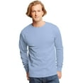thumbnail image 1 of Hanes Men's and Big Men's Authentic Long Sleeve Tee, up to Size 3XL, 1 of 5