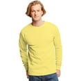 thumbnail image 1 of Hanes Men's and Big Men's Authentic Long Sleeve Tee, up to Size 3XL, 1 of 7