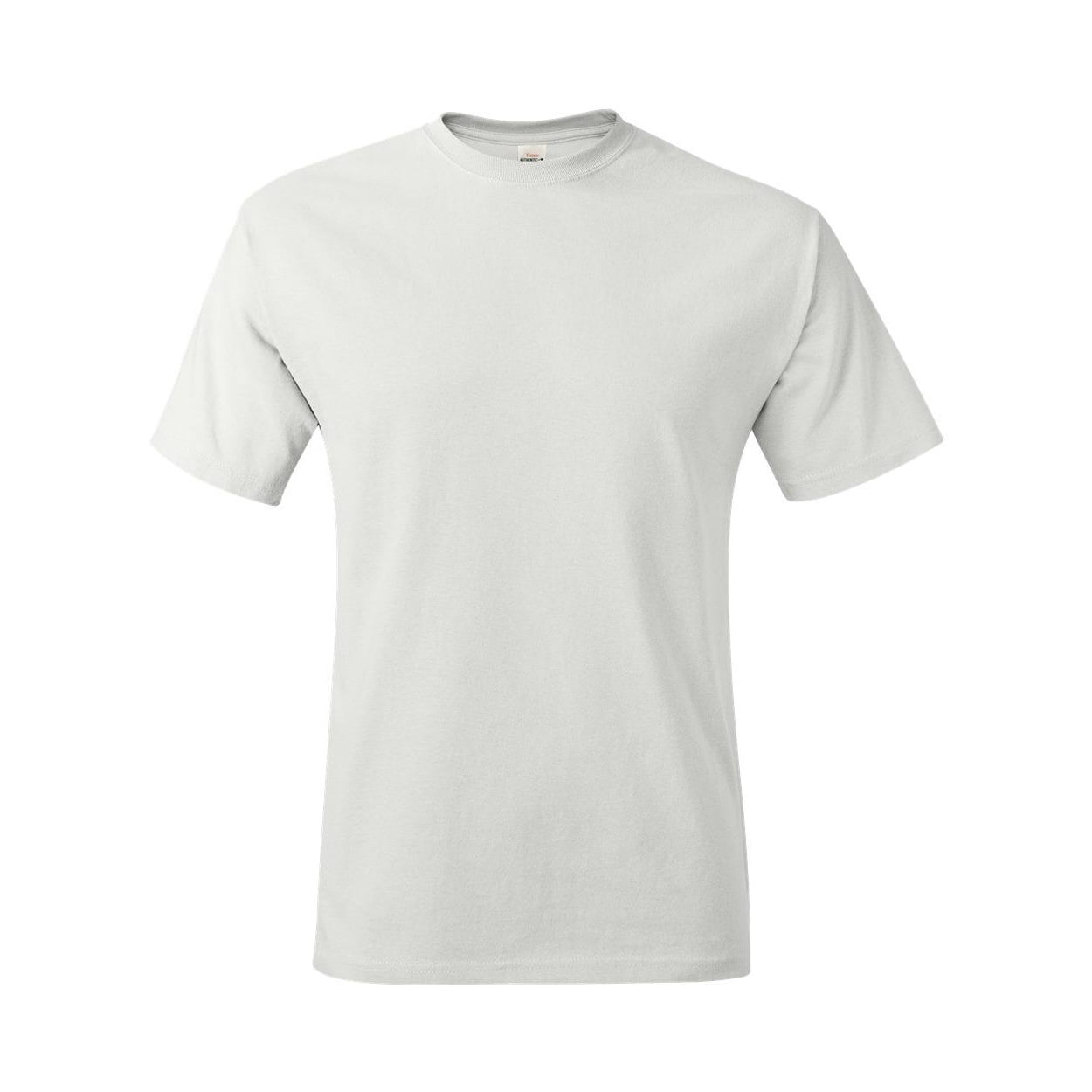 Hanes Men's and Big Men's Essentials Short Sleeve Tee, Up To Size