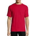 thumbnail image 1 of Hanes Authentic Men's Short Sleeve Crewneck T-Shirt, Big and Tall Sizes Available S-5XL, 1 of 5