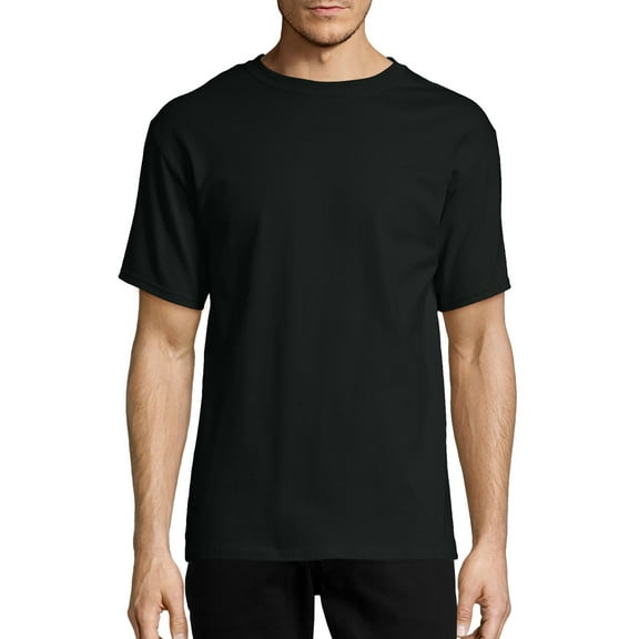 Hanes Men's and Big Men's Authentic Short Sleeve Tee, Up To Size 6XL