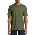 thumbnail image 1 of Hanes Men's and Big Men's Beefy-T Crew Neck Short Sleeve T-Shirt, Up To 6XL, 1 of 7