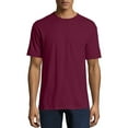 thumbnail image 1 of Hanes Men's and Big Men's Beefy-T Crew Neck Short Sleeve T-Shirt, Up To 6XL, 1 of 7