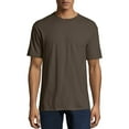 thumbnail image 1 of Hanes Men's and Big Men's Beefy-T Crew Neck Short Sleeve T-Shirt, Up To 6XL, 1 of 6