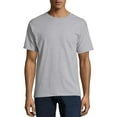 thumbnail image 1 of Hanes Men's and Big Men's Beefy-T Crew Neck Short Sleeve T-Shirt, Up To 6XL, 1 of 7