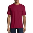 thumbnail image 1 of Hanes Men's and Big Men's Beefy-T Crew Neck Short Sleeve T-Shirt, Up To 6XL, 1 of 7
