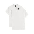thumbnail image 1 of Hanes Beefy-T Men's Heavyweight Cotton T-Shirt, Value 2-Pack (Big & Tall Sizes) White LT, 1 of 5