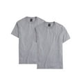 thumbnail image 1 of Hanes Men's and Big Men's Beefy Tee with Short Sleeves, 2-Pack, Sizes S-6XL, 1 of 4