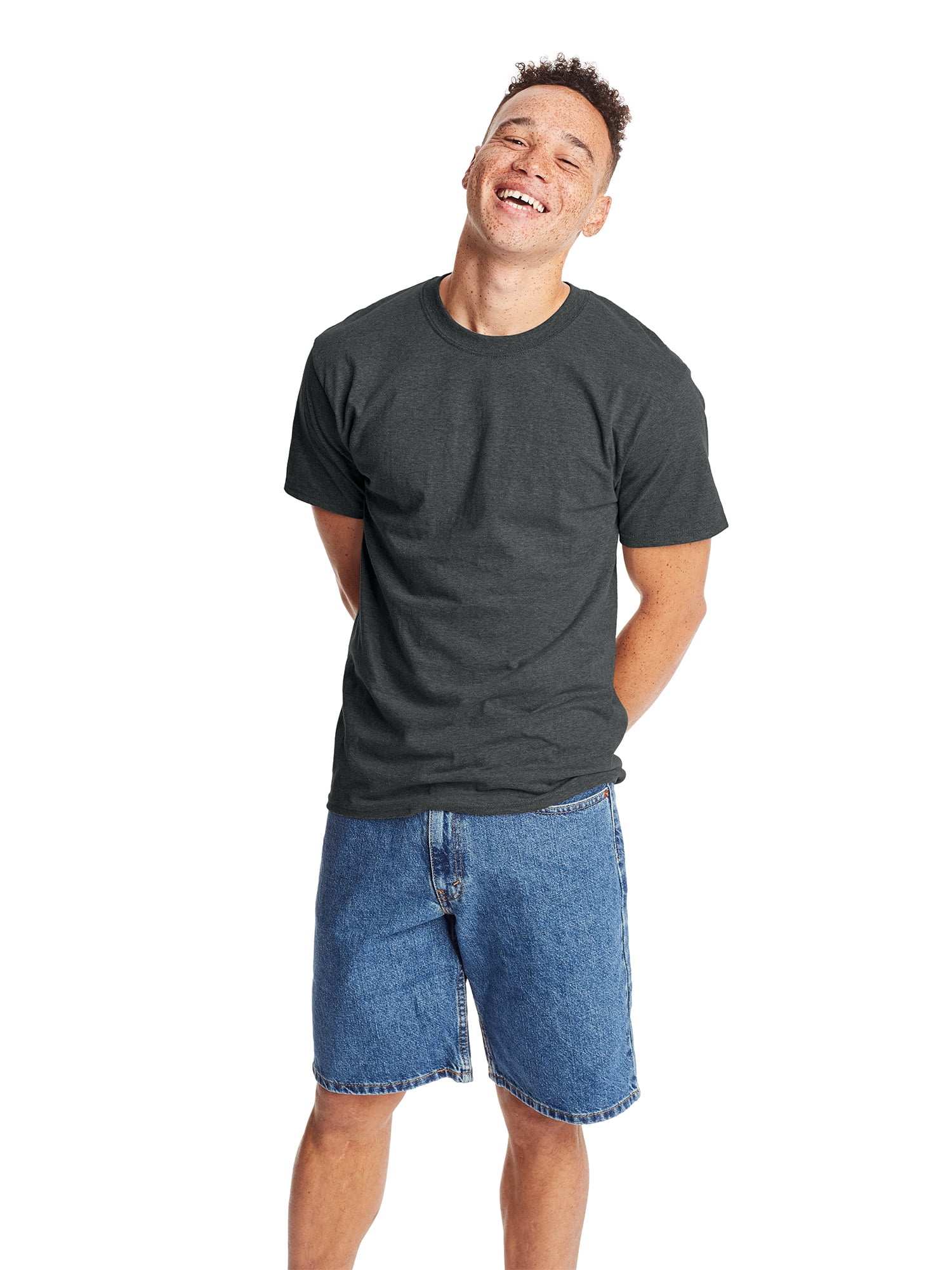 Hanes Men's BeefyT Unisex Heavyweight Cotton TShirt, Sizes S6XL