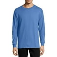 thumbnail image 1 of Hanes Men's and Big Men's ComfortSoft Long Sleeve Tee, Up to Size 3XL, 1 of 5