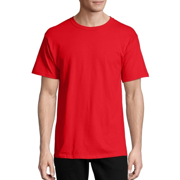 Hanes Men's and Big Men's ComfortSoft Short Sleeve Tee