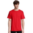 thumbnail image 1 of Hanes Essentials Unisex Cotton T-Shirt Athletic Red M, 1 of 5