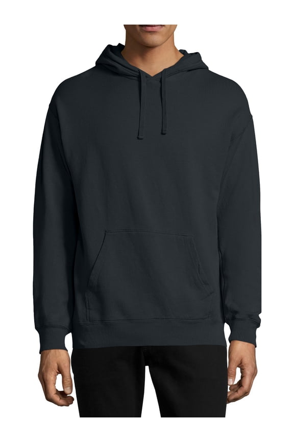 Hanes Men's and Big Men's ComfortWash Garmennt Dyed Fleece Hoodie Sweatshirt