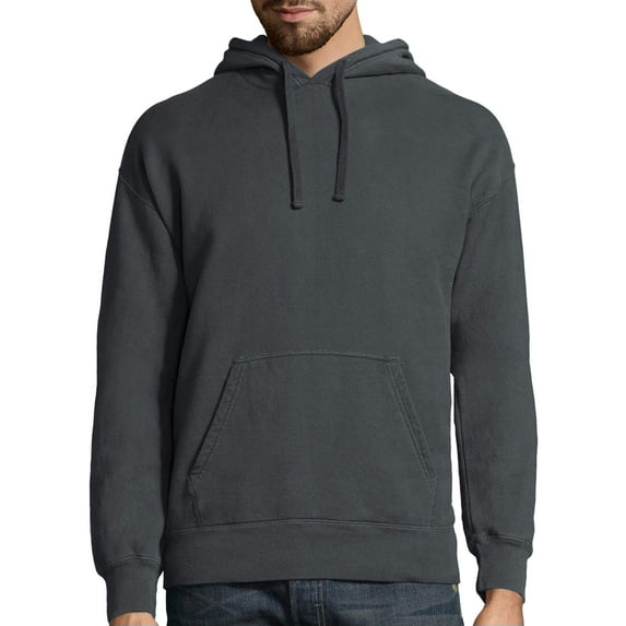 Hanes Men's and Big Men's ComfortWash Garmennt Dyed Fleece Hoodie Sweatshirt