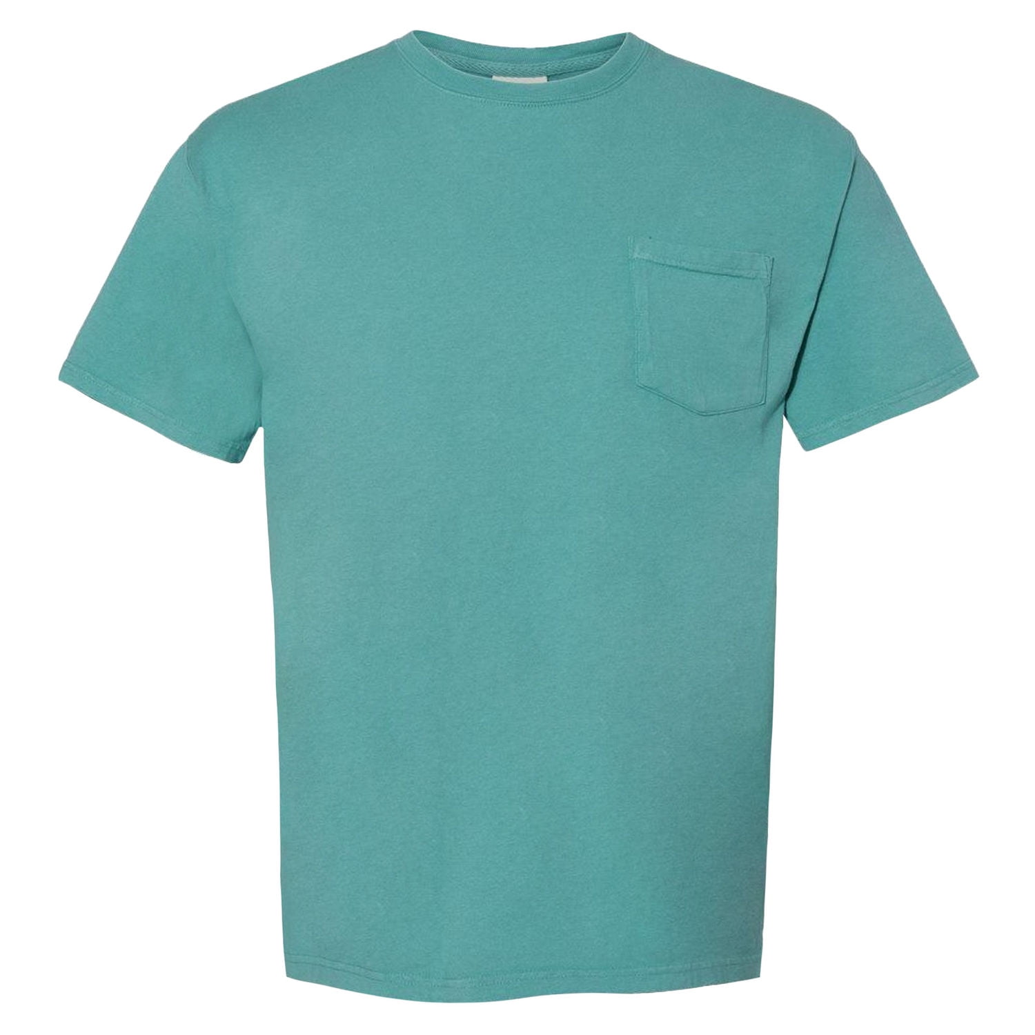 Men's Hanes® ComfortWash Garment-Dyed Pocket Pajama Tee Color: Spanish Moss Size: L