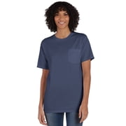 Hanes Men's and Big Men's ComfortWash Short Sleeve Pocket Tee, Up To Size 3XL