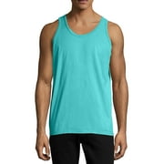 Hanes Tank Unisex Garment Dyed Cotton Sleeveless Tee Classic Perfect Fit S-3XL
