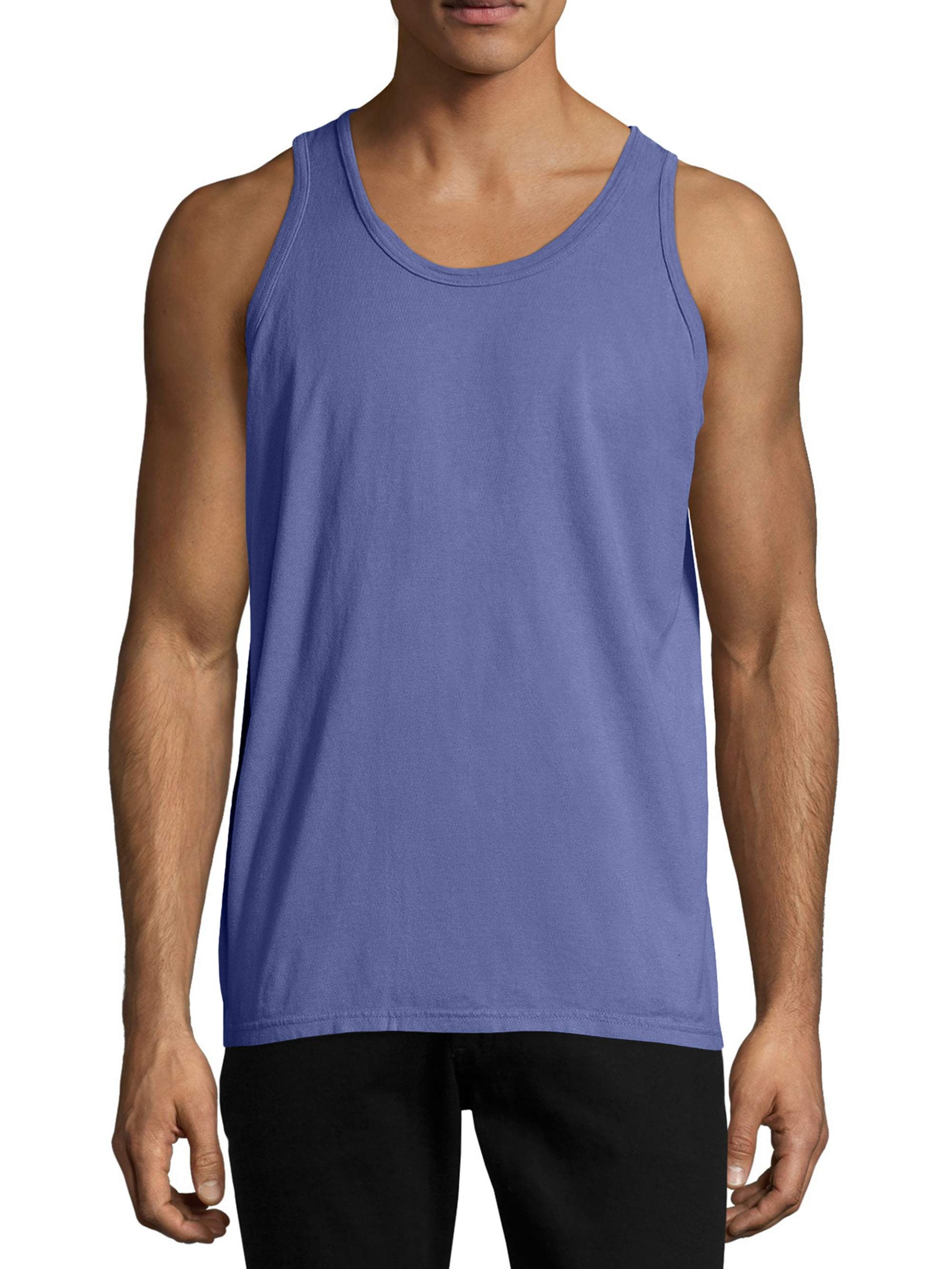 Hanes Men's and Big Men's ComfortWash Tank, up to Sizes 3XL