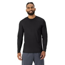 Hanes Men's and Big Men's Cool Dri Performance Long Sleeve T-Shirt (40+ UPF), Up to Size 3XL