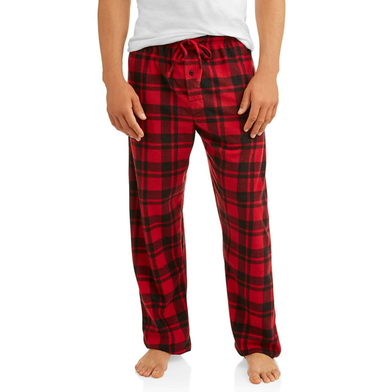 Hanes Men's and Big Men's Cozy Micro Fleece Pajama Pants