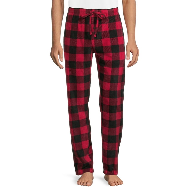 Hanes Men s and Big Men s Cozy Micro Fleece Pajama Pants Walmart