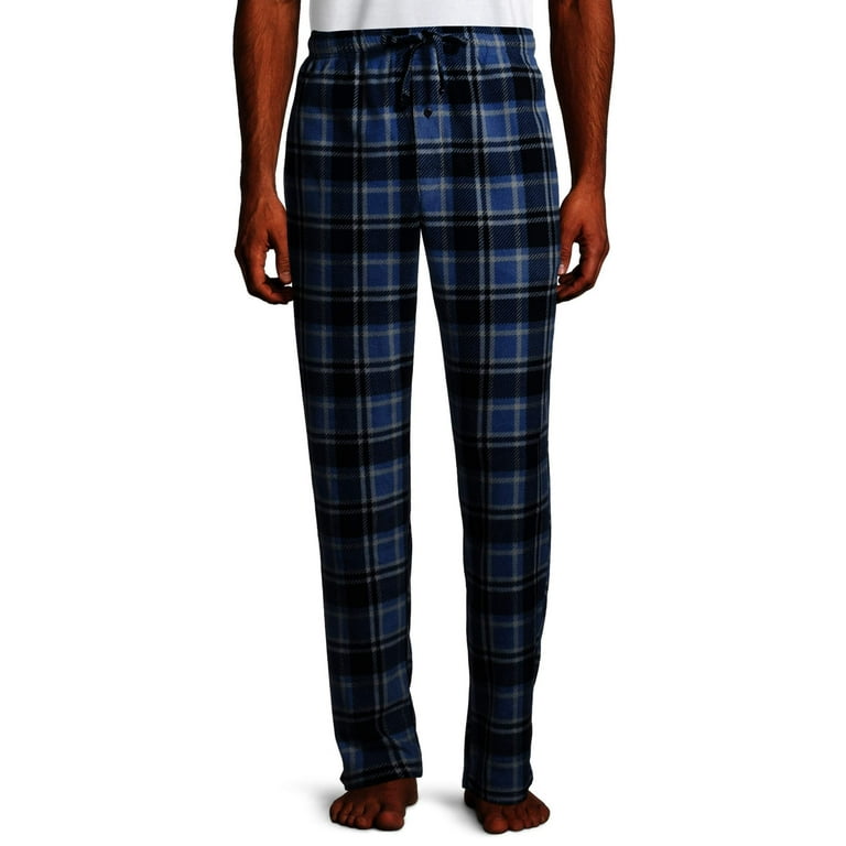 Hanes Men's and Big Men's Cozy Micro Fleece Pajama Pants - Walmart.com