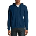 thumbnail image 1 of Hanes Men's and Big Men's Ecosmart Fleece Full Zip Hooded Jacket, up to Size 3XL, 1 of 6