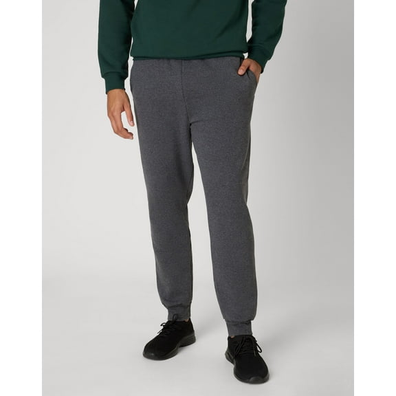 Hanes Men's & Big Men's Ecosmart Fleece Jogger Sweatpants with Pockets, 30.5" Inseam, Sizes S-2XL