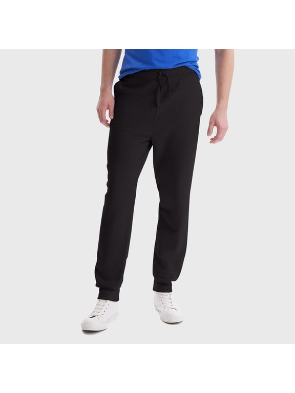 Men's & Big Men's Ecosmart Fleece Jogger Sweatpants with Pockets, 30.5" Inseam, Sizes S-2XL