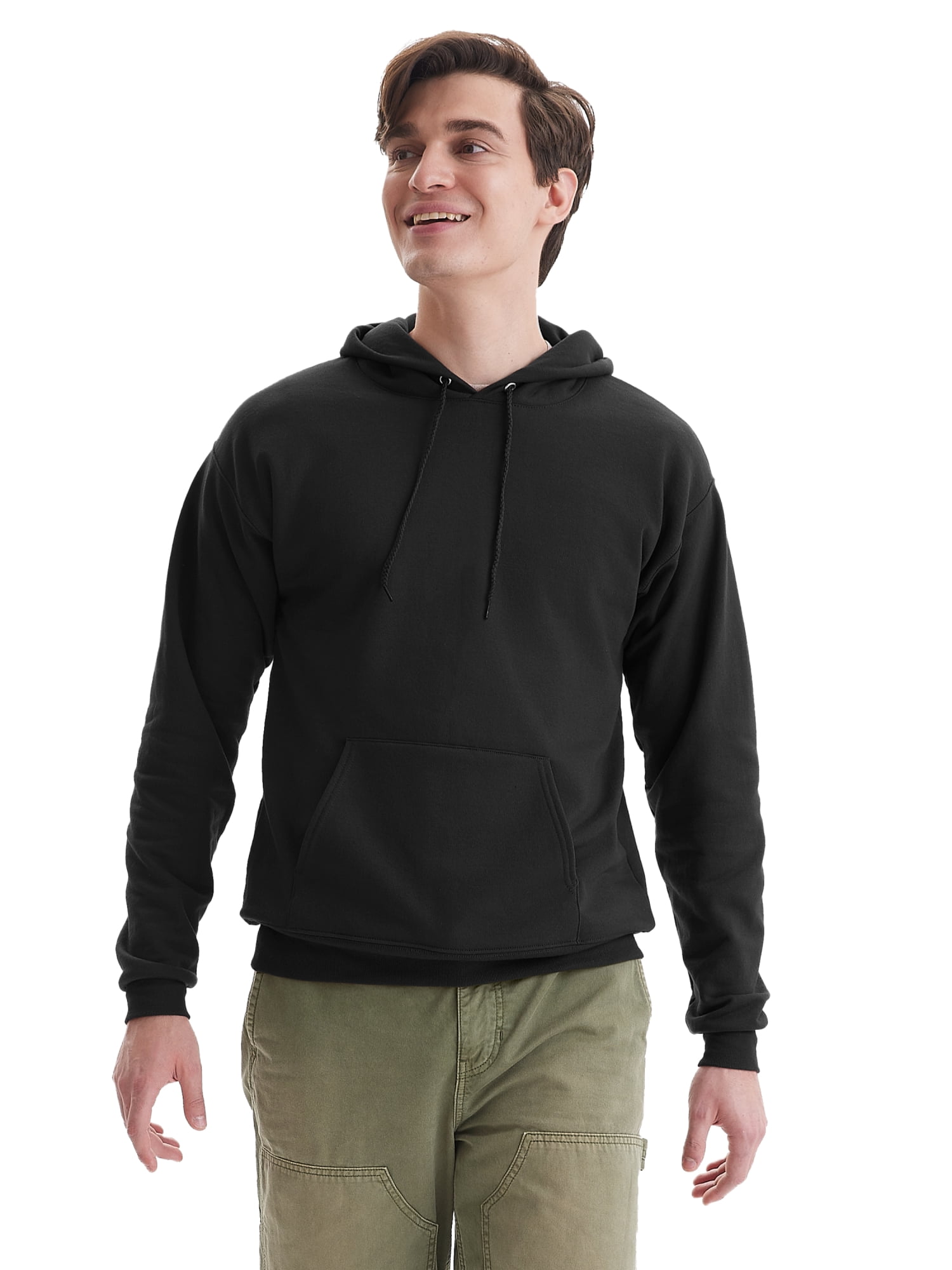 Hanes men's pullover hoodie sales
