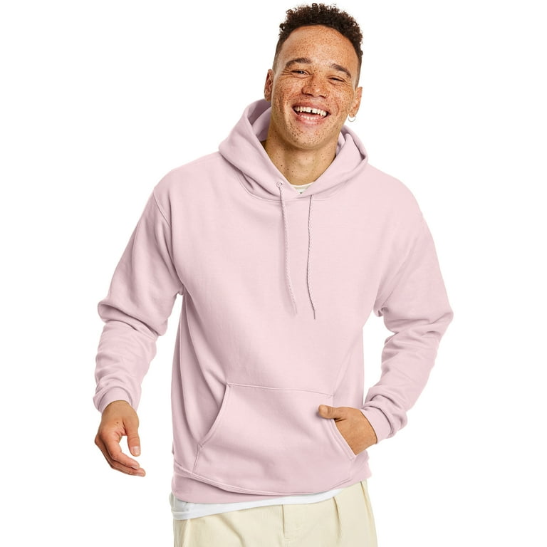 Men's pullover ecosmart clearance fleece hooded sweatshirt
