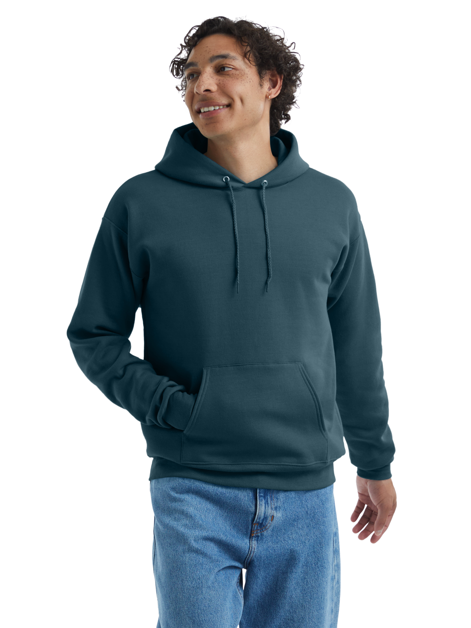 Hanes men's ecosmart fleece pullover hooded sweatshirt hotsell