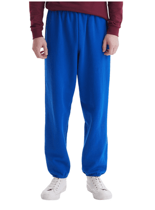 Hanes Men s Sweatpants in Hanes Men Blue Walmart