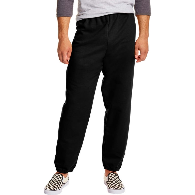 Hanes Men s and Big Men s EcoSmart Fleece Sweatpants Sizes S 3XL