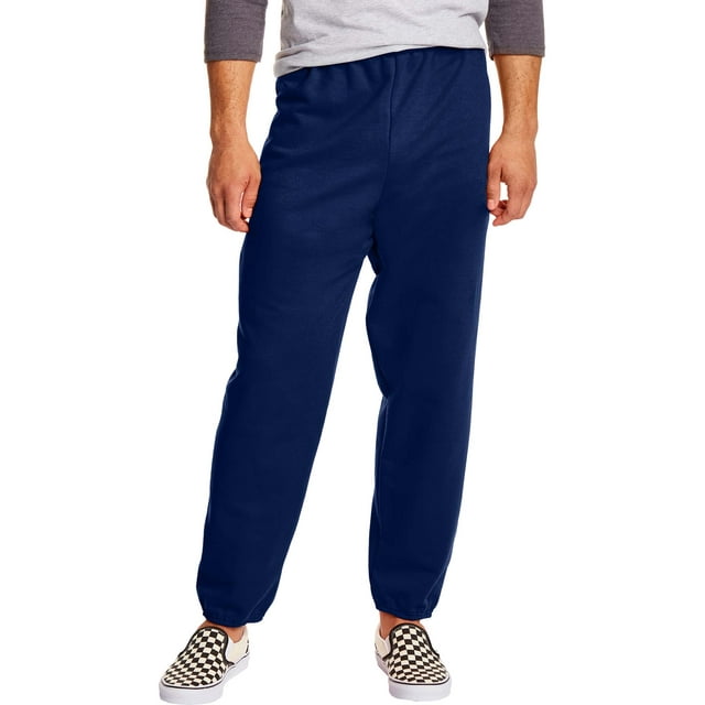 Hanes Men's and Big Men's EcoSmart Fleece Sweatpants, Sizes S-3XL ...