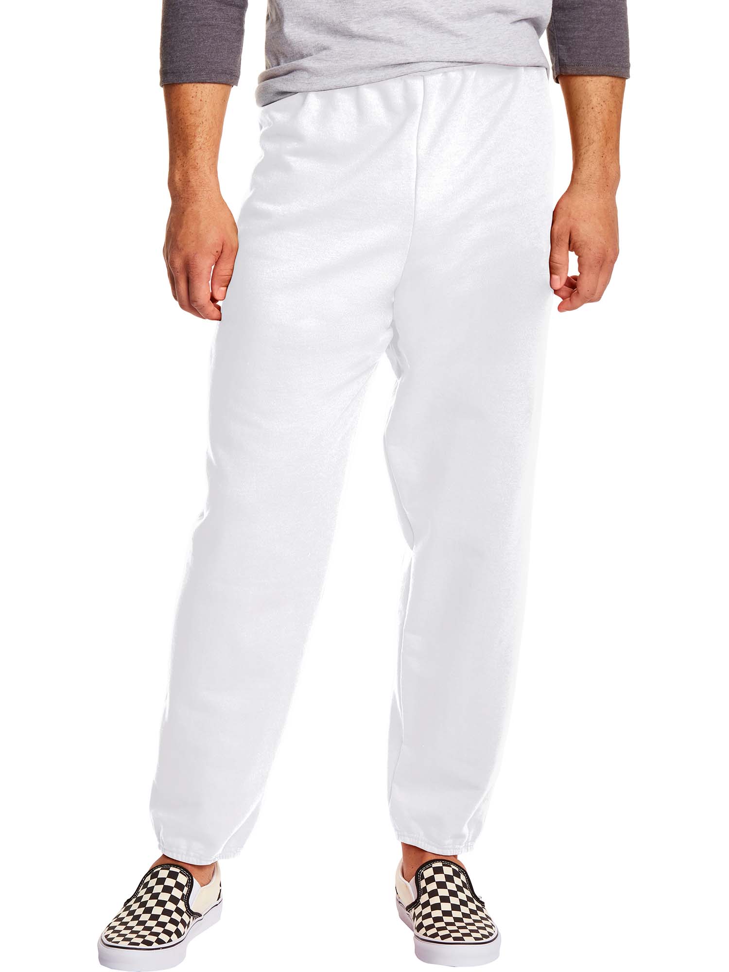 Hanes Men's and Big Men's EcoSmart Fleece Sweatpants, Sizes S-3XL - image 1 of 7