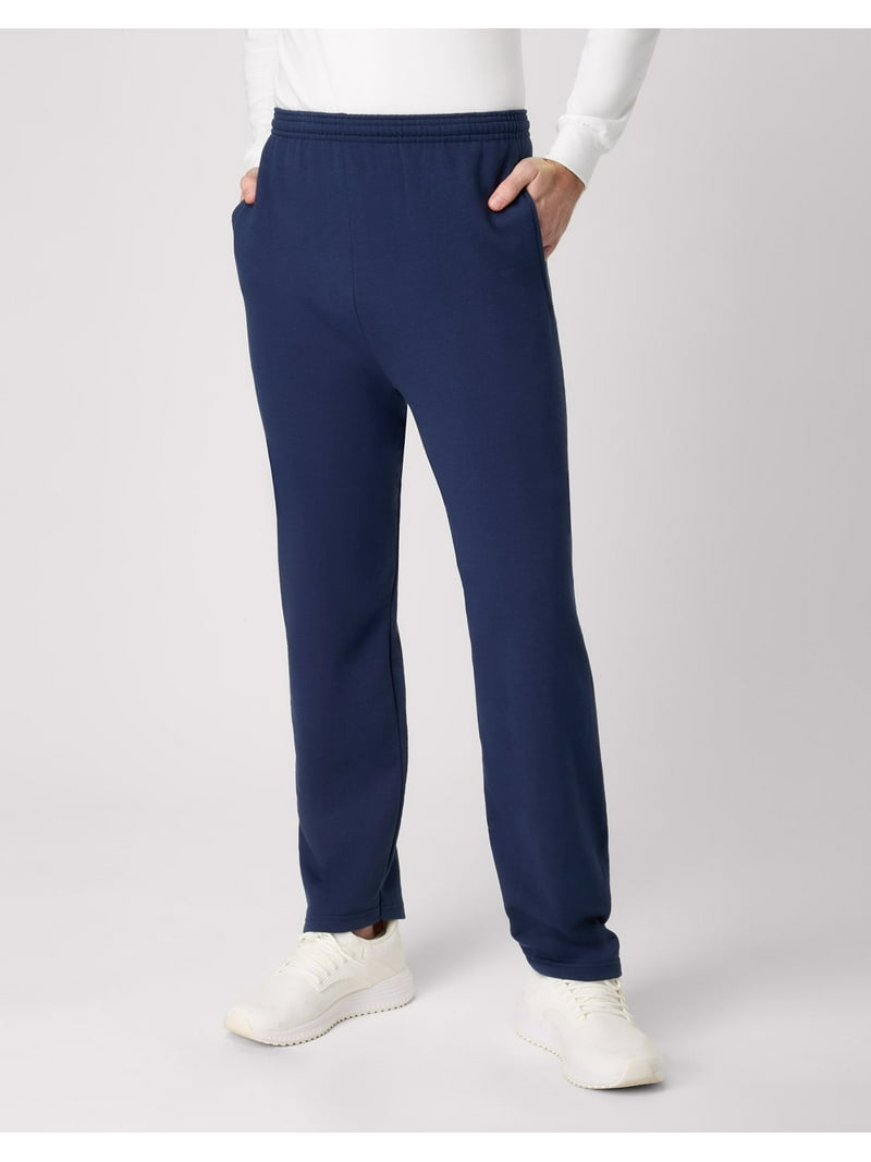 Hanes Men's EcoSmart Fleece Sweatpants, Medium-Weight, with Inner