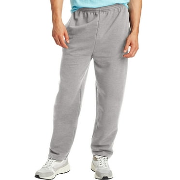 Hanes Men's and Big Men's EcoSmart Fleece Sweatpants with Pockets, Sizes S- 3XL