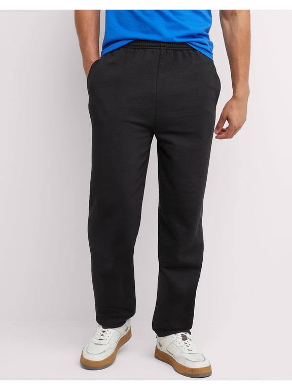 Men's and Big Men's Ecosmart Fleece Sweatpants with Pockets, Inseam 30.5", Sizes S-3XL