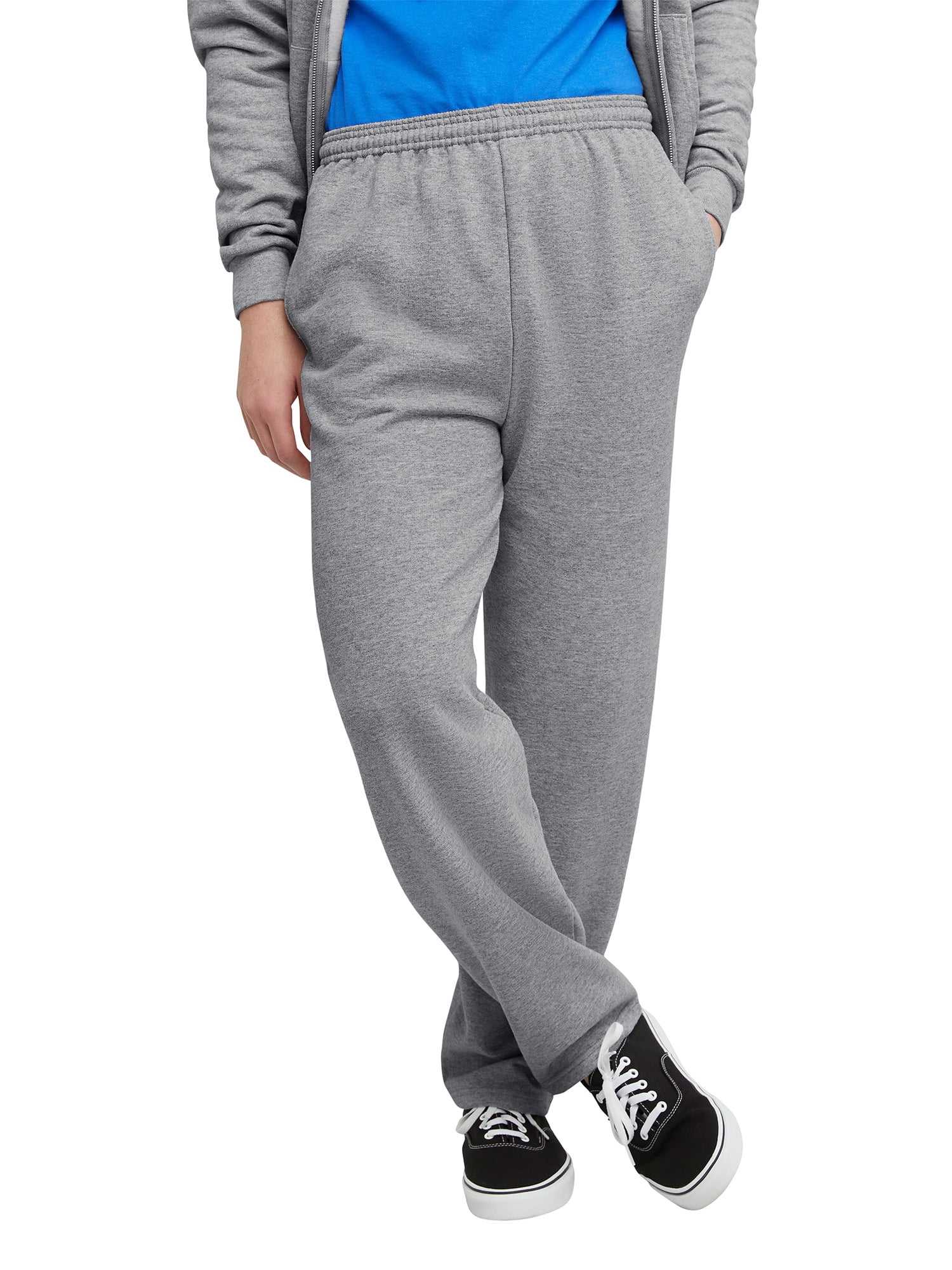 Hanes Men's and Big Men's EcoSmart Fleece Sweatpants with Pockets